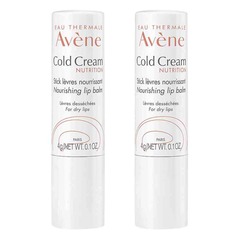 Avene Cold Cream Nutrition Lippenpflegestift 2x4 g von PIERRE FABRE DERMO KOSMETIK GmbH PZN 08105061