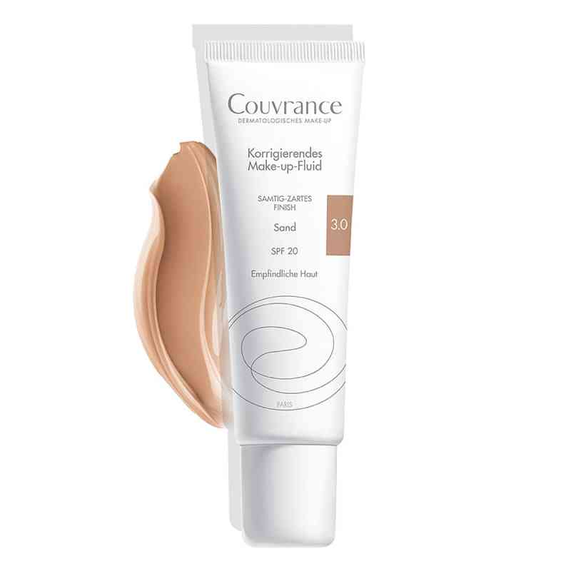 Avène Couvrance Korrigierendes Make–Up Fluid Sand 3.0 30 ml von PIERRE FABRE DERMO KOSMETIK GmbH PZN 04410746