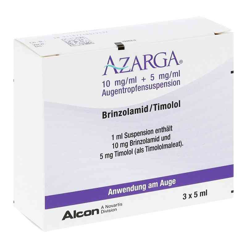 AZARGA 10mg/ml+5mg/ml Augentropfensuspension 3X5 ml von CRANACH-PHARMA GmbH PZN 00672194