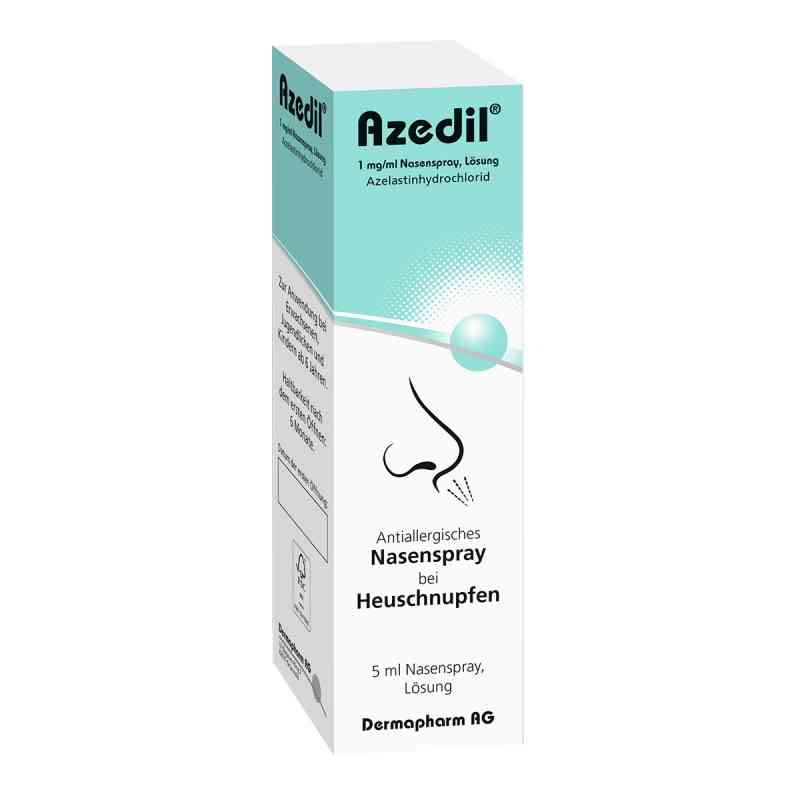 Azedil 1 mg/ml Nasenspray Lösung 5 ml von DERMAPHARM AG PZN 14270884