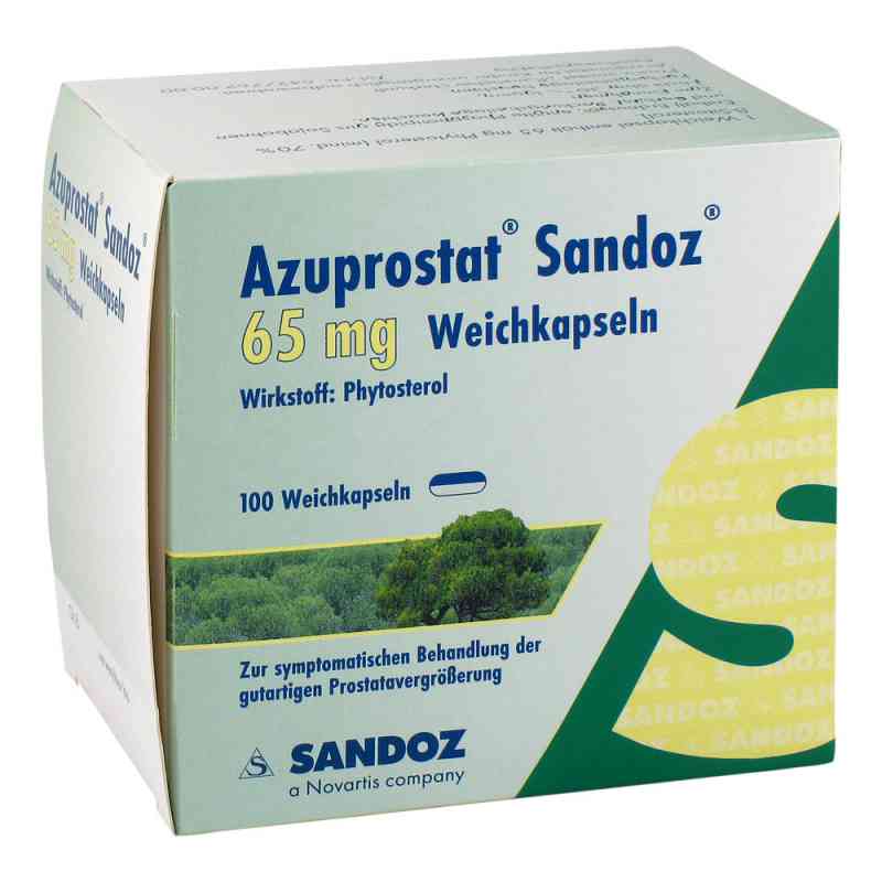 Azuprostat Sandoz 65 mg Weichkapseln 100 stk von Hexal AG PZN 00797228