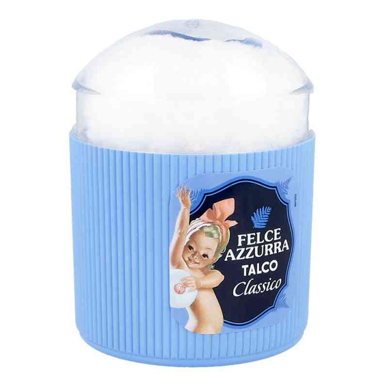 Azzurra Paglieri Talkumpuder mit Puder Quaste 250 g von Apotheker Bauer & Cie. PZN 07624838