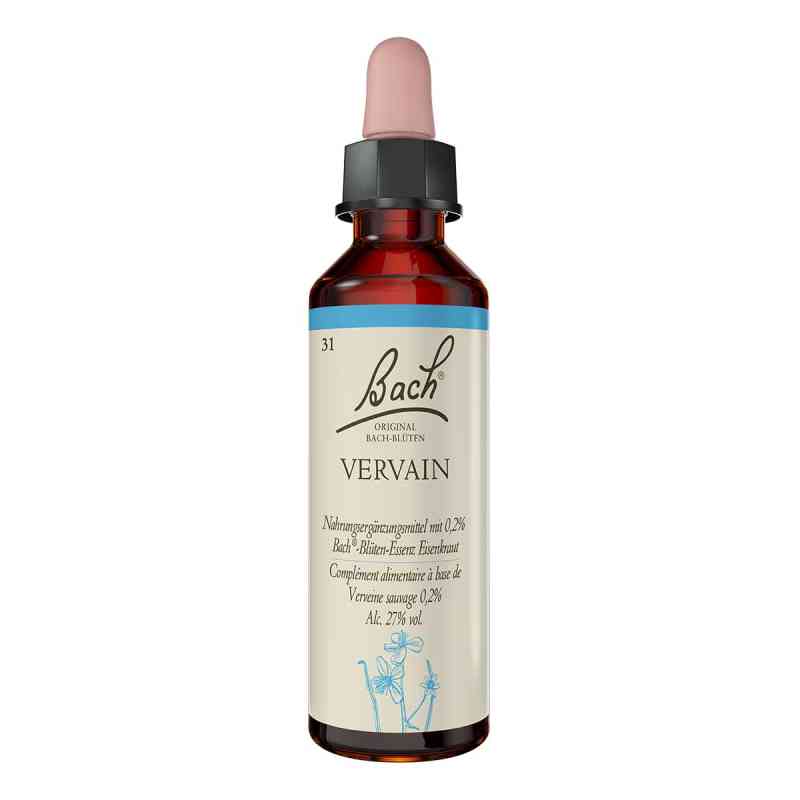 Bachblüten Vervain Tropfen 20 ml von Nelsons GmbH PZN 00161660