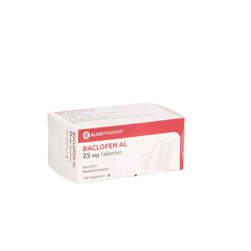 Baclofen Al 25 mg Tabletten 100 stk von ALIUD Pharma GmbH PZN 04208565
