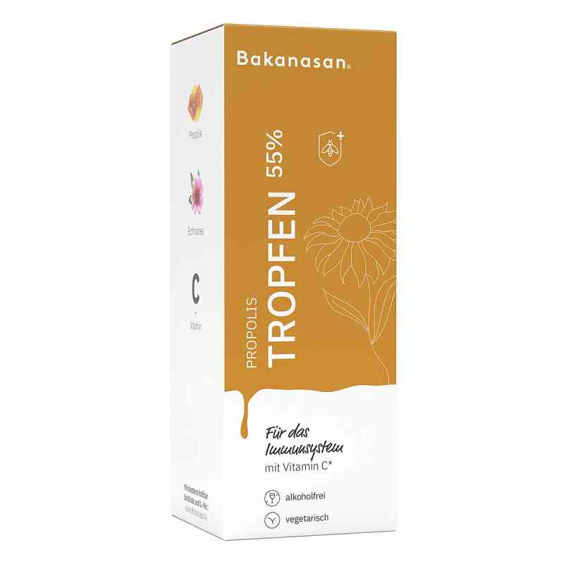 Bakanasan Propolis Tropfen 55% 30 ml von Hansa Naturheilmittel GmbH PZN 19714268