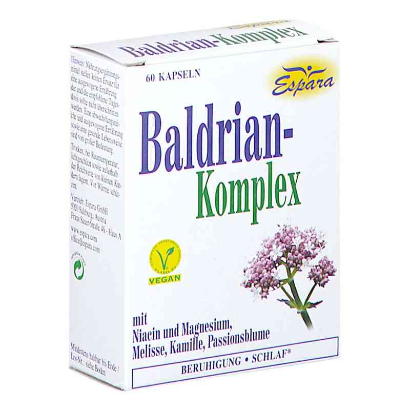 Baldrian-komplex Kapseln 60 stk von Espara GmbH PZN 18459325