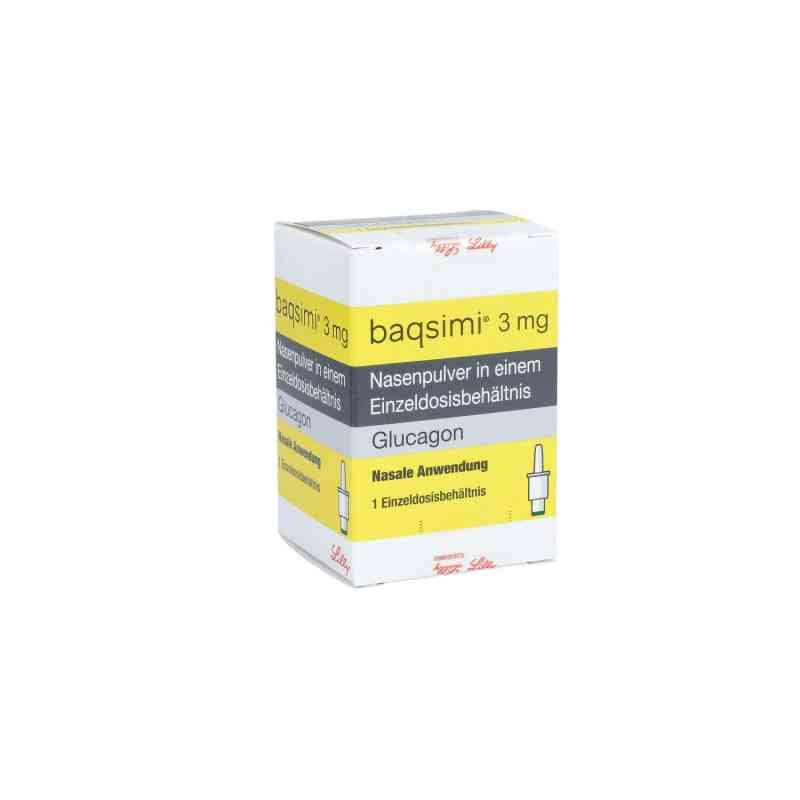 Baqsimi 3 mg Nasenpulver i.e.Einzeldosisbehältnis 1X3 mg von AMPHASTAR FRANCE PHARMACEUTICALS PZN 15998145