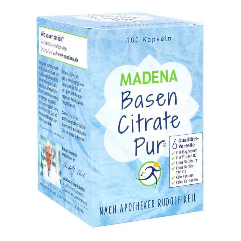 Basen Citrate Pur nach Apotheker Rudolf Keil Kapseln 180 stk von MADENA GmbH & Co.KG PZN 12417633