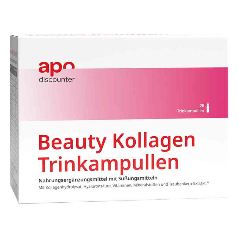 Beauty Kollagen Trinkampullen mit hochdosierter Hyaluronsäure 28X25 ml von apo.com Group GmbH PZN 18438843