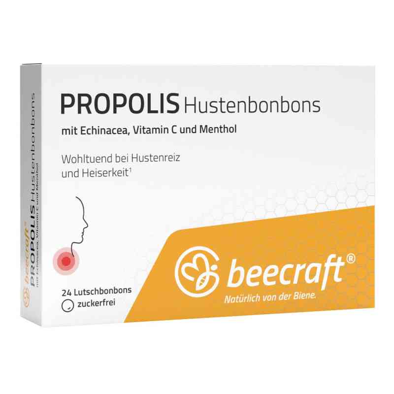 Beecraft Propolis Husten-bonbons 24 stk von Roha Arzneimittel GmbH PZN 18152874