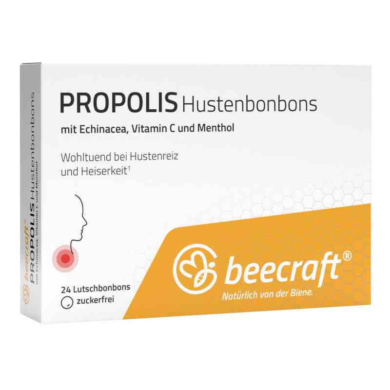 Beecraft Propolis Husten-bonbons 24 stk von Hansa Naturheilmittel GmbH PZN 18152874