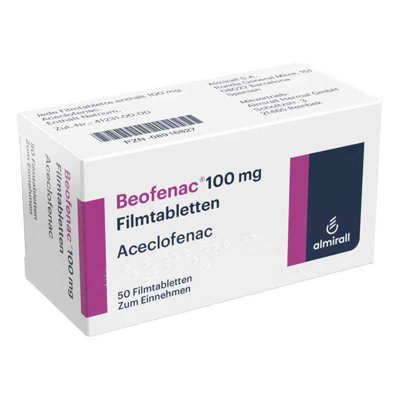 Beofenac Filmtabletten 50 stk von ALMIRALL HERMAL GmbH PZN 08916827