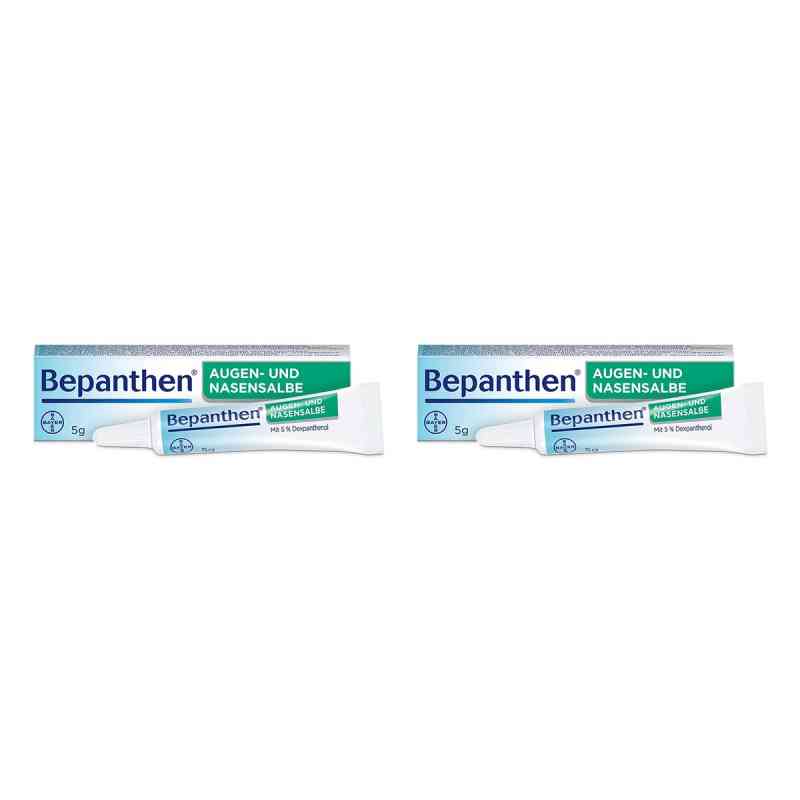Bepanthen Augen- und Nasensalbe 2x5 g von Bayer Vital GmbH PZN 08100274
