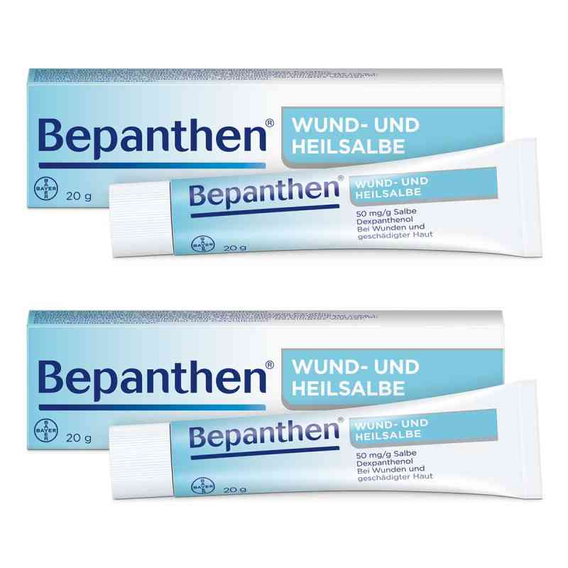 Bepanthen Wund- und Heilsalbe 2x20 g von Bayer Vital GmbH PZN 08104267
