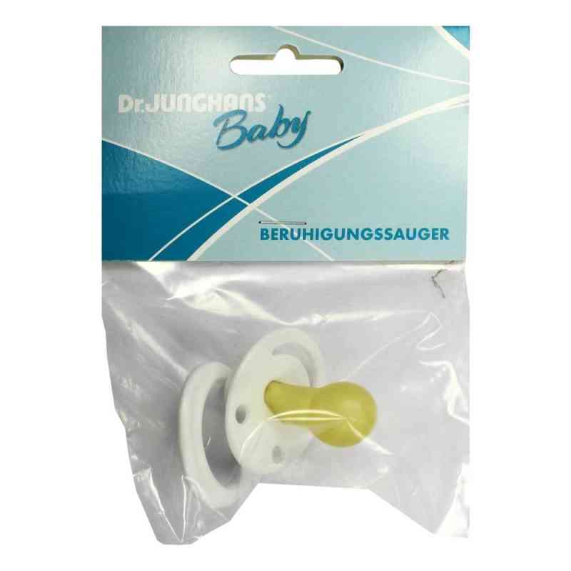 Beruhigungssauger Kirschf.lat.0-6 M.weiss 1 stk von Dr. Junghans Medical GmbH PZN 04392043