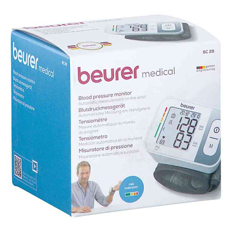 Beurer Bc28 Blutdruckmessgerät vollautom.Handgel. 1 stk von BEURER GmbH PZN 12564245