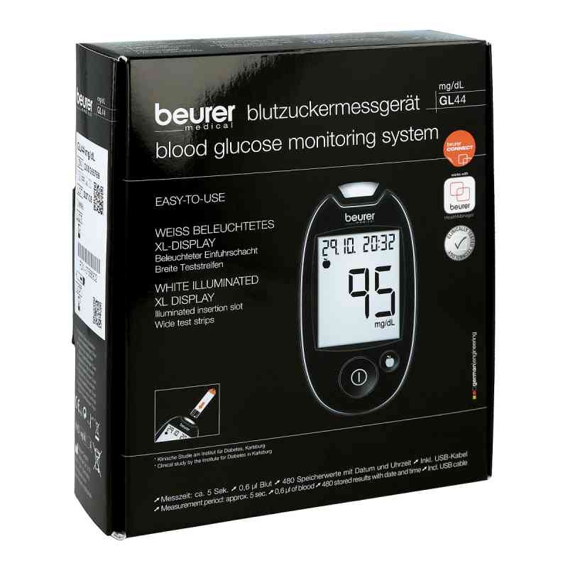 Beurer Gl44 mg/dl Blutzuckermessgerät 1 stk von BEURER GmbH PZN 07586902