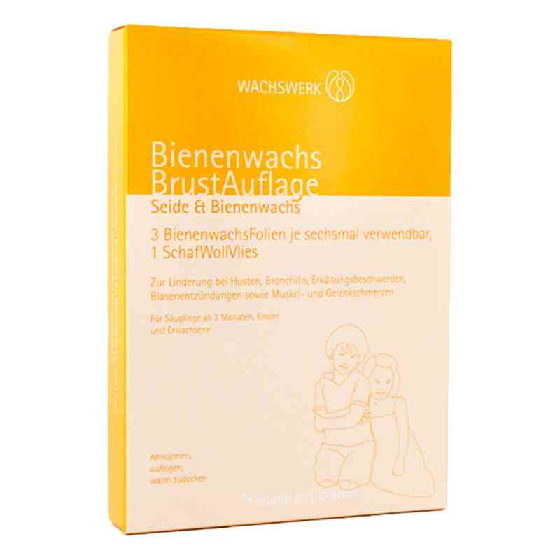 Bienenwachs Brustauflage Schaf/Woll/Vlies Wachswerk  3 stk von Wachswerk Dirk Otto e.K. PZN 07781667