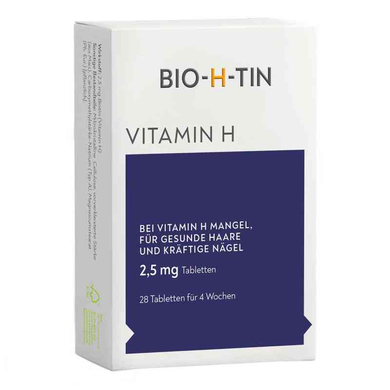 BIO-H-TIN Vitamin H 2,5 mg für 4 Wochen Tabletten 28 stk von Dr. Pfleger Arzneimittel GmbH PZN 09900426