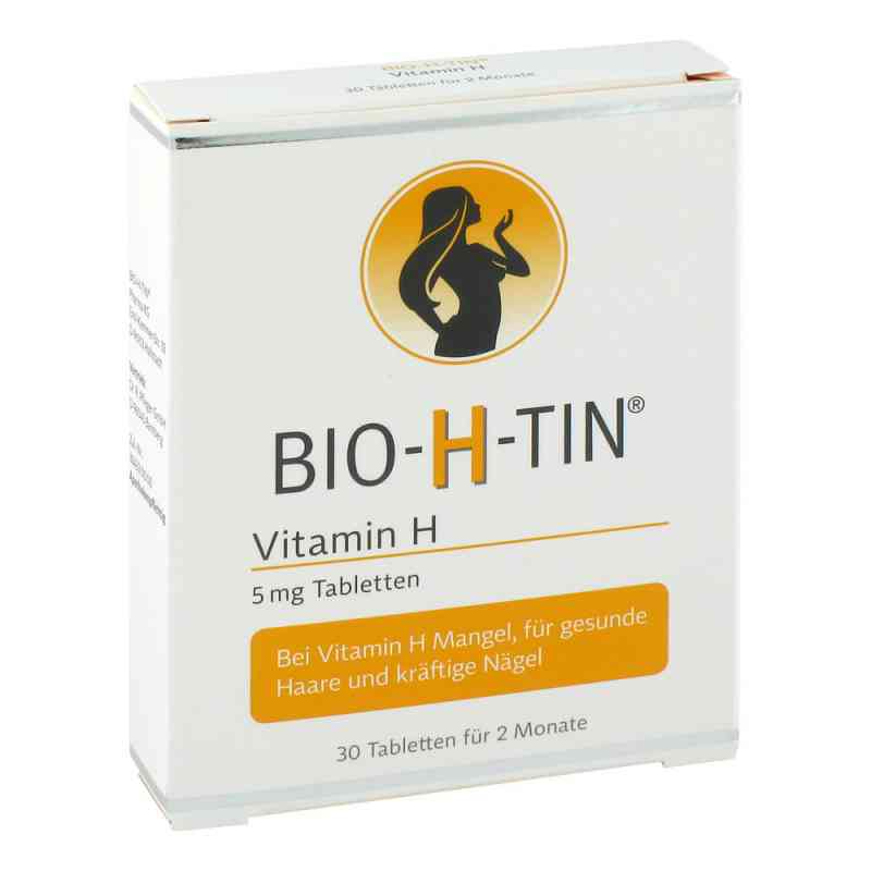 BIO-H-TIN Vitamin H 5 mg für 2 Monate Tabletten 30 stk von Dr. Pfleger Arzneimittel GmbH PZN 09900461