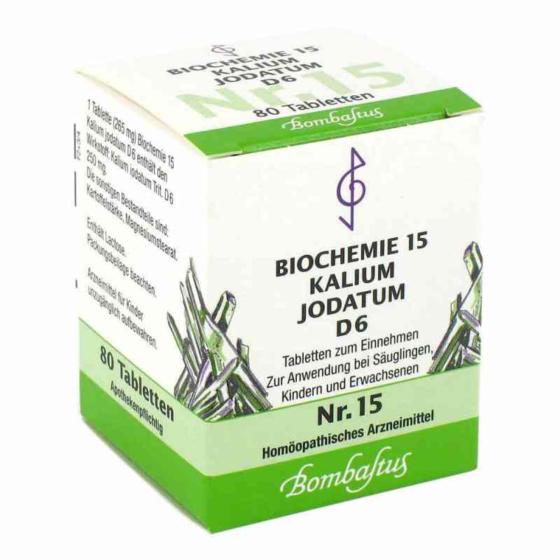 Biochemie 15 Kalium jodatum D6 Tabletten 80 stk von Bombastus-Werke AG PZN 04324768