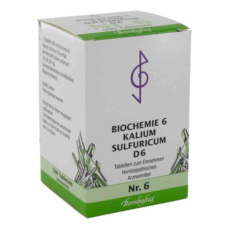 Biochemie 6 Kalium sulfuricum D6 Tabletten 500 stk von Bombastus-Werke AG PZN 01009411