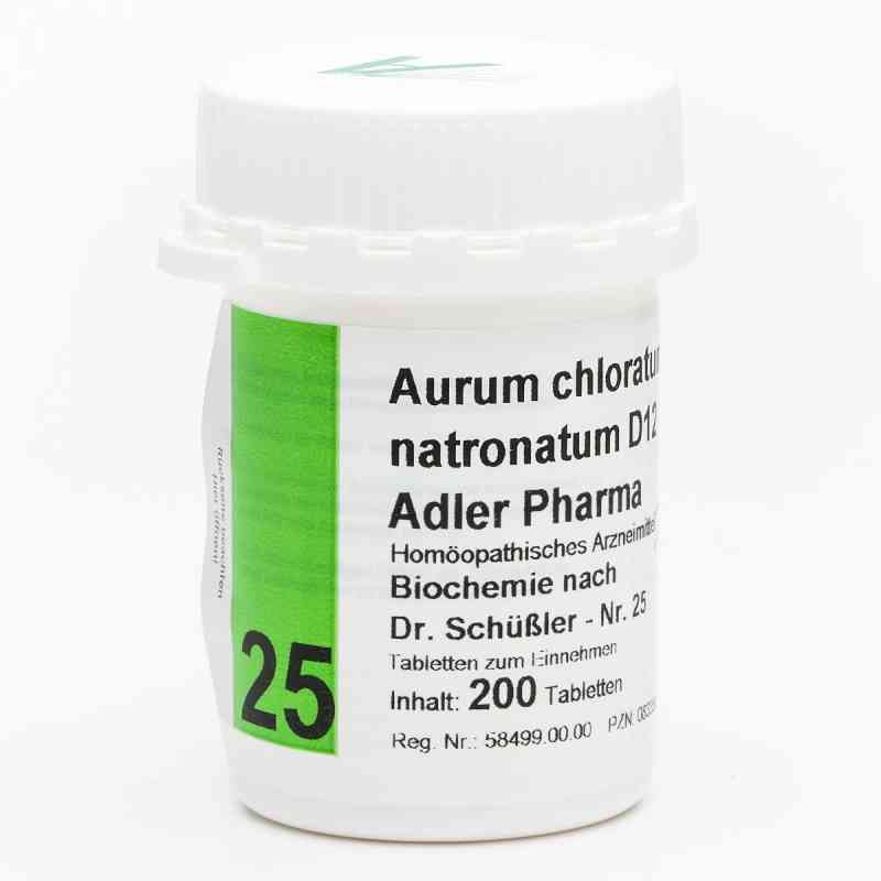Biochemie Adler 25 Aurum chlor.natr.D12 Tabletten 200 stk von Adler Pharma Produktion und Vertrieb GmbH PZN 00833585