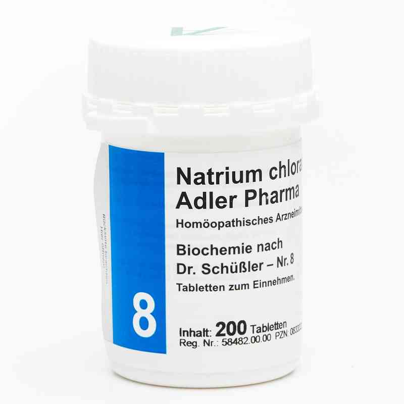 Biochemie Adler 8 Natrium chlor.D6 Adl.ph. Tabletten 200 stk von Adler Pharma Produktion und Vertrieb GmbH PZN 00833332