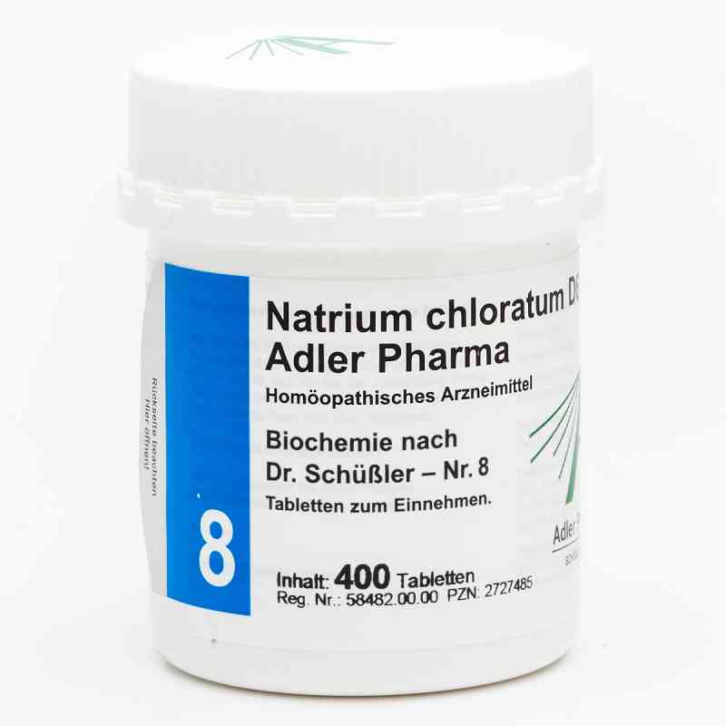 Biochemie Adler 8 Natrium chlor.D6 Adl.ph. Tabletten 400 stk von Adler Pharma Produktion und Vertrieb GmbH PZN 02727485