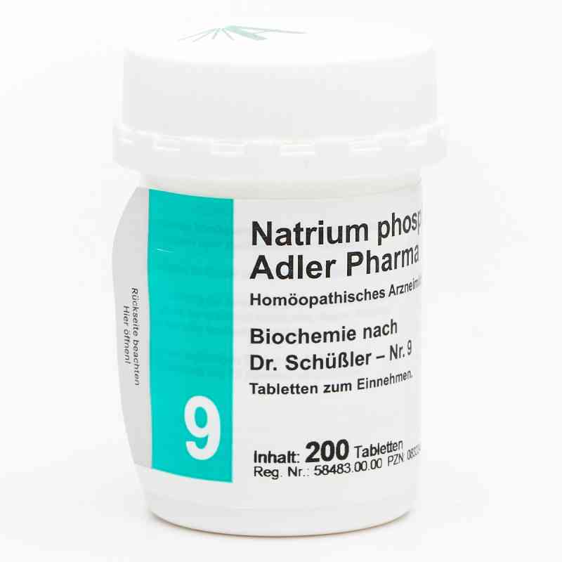 Biochemie Adler 9 Natrium phosphoricum D6 Adl.ph. Tabletten 200 stk von Adler Pharma Produktion und Vertrieb GmbH PZN 00833349