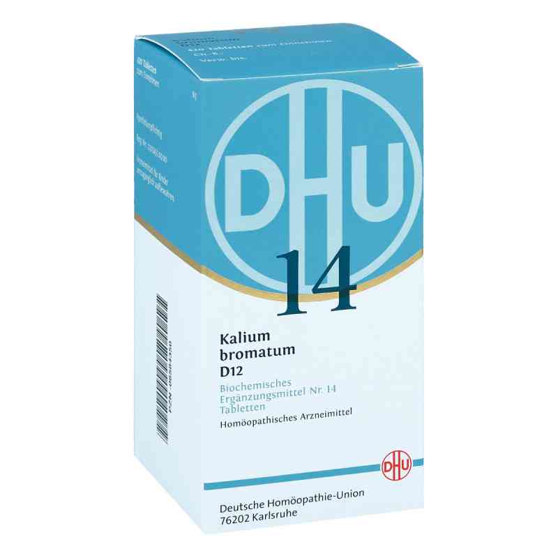 Biochemie Dhu 14 Kalium bromatum D12 Tabletten 420 stk von DHU-Arzneimittel GmbH & Co. KG PZN 06584350