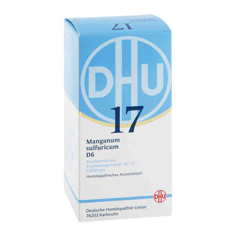 Biochemie Dhu 17 Manganum sulfuricum D6 Tabletten 420 stk von DHU-Arzneimittel GmbH & Co. KG PZN 06584410