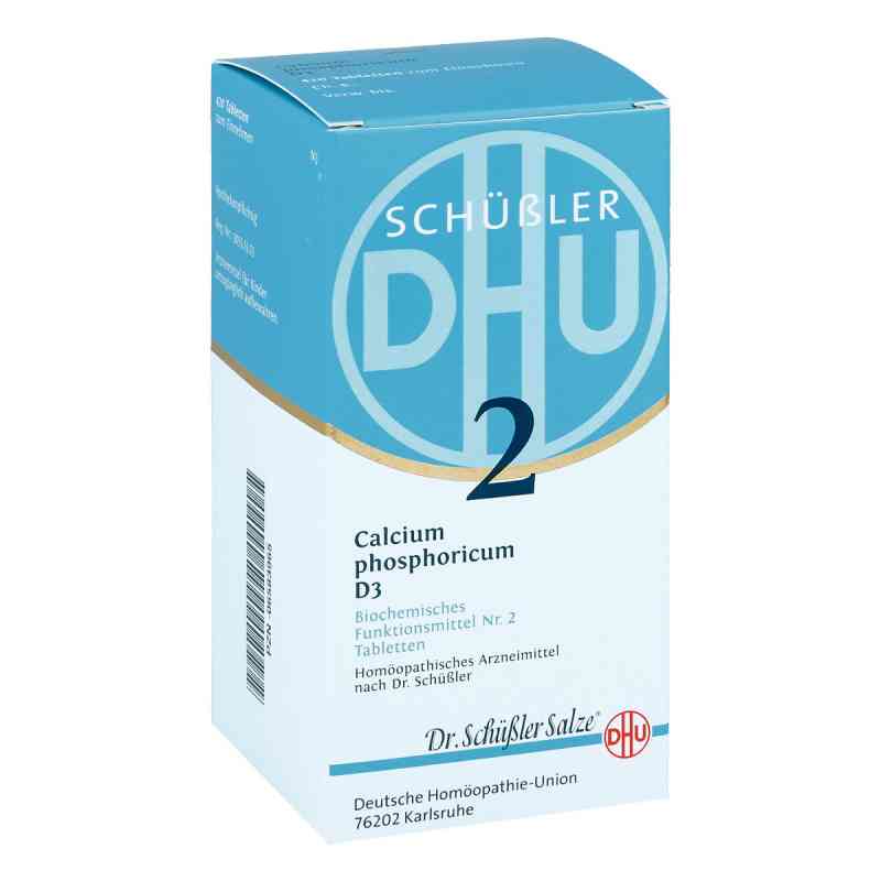 Biochemie Dhu 2 Calcium phosphorus D3 Tabletten 420 stk von DHU-Arzneimittel GmbH & Co. KG PZN 06583965