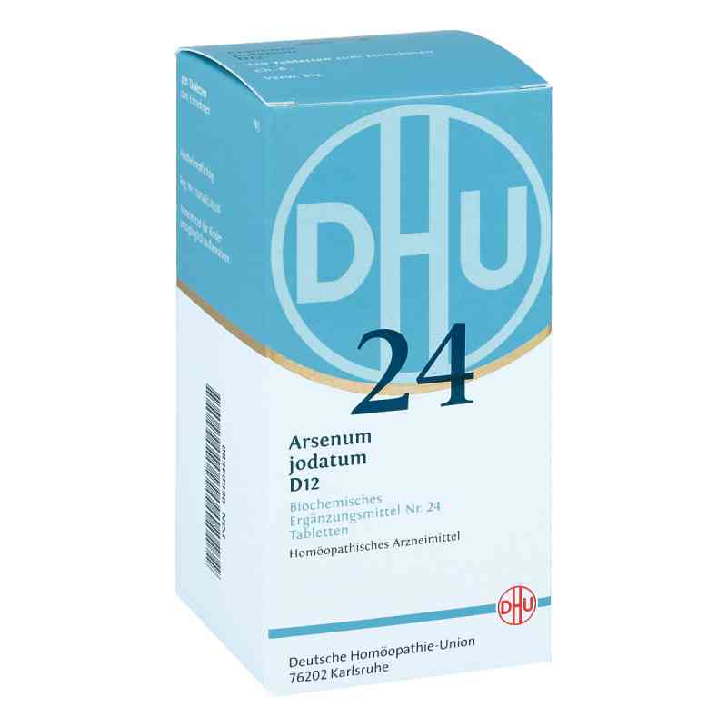 Biochemie Dhu 24 Arsenum jodatum D12 Tabletten 420 stk von DHU-Arzneimittel GmbH & Co. KG PZN 06584580