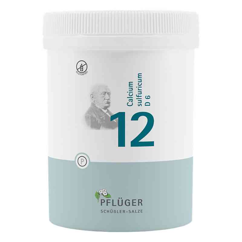 Biochemie Pflüger 12 Calcium Sulfur D6 Tabletten 1000 stk von Homöopathisches Laboratorium Alexander Pflüger Gmb PZN 06321165