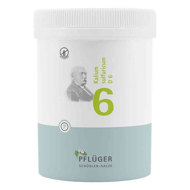 Biochemie Pflüger 6 Kalium Sulfur D6 Tabletten 1000 stk von Homöopathisches Laboratorium Alexander Pflüger Gmb PZN 06319300
