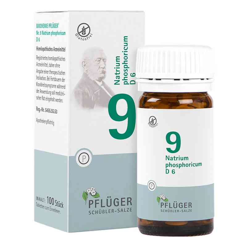 Biochemie Pflüger 9 Natrium phosphoricum D6 Tabletten 100 stk von Homöopathisches Laboratorium Alexander Pflüger Gmb PZN 06319636