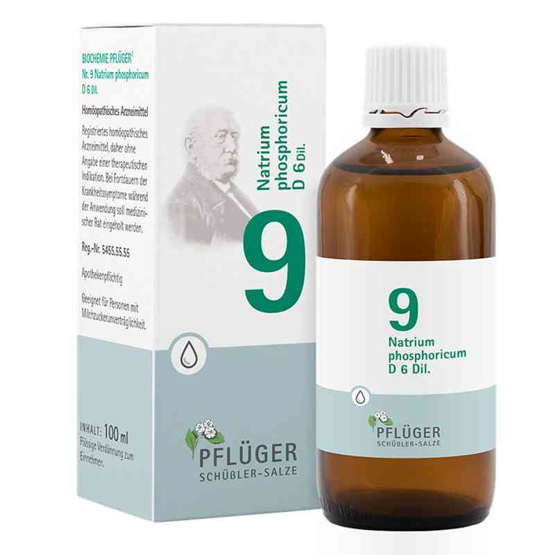 Biochemie Pflüger 9 Natrium phosphoricum D6 Tropfen 100 ml von Homöopathisches Laboratorium Alexander Pflüger Gmb PZN 06324672