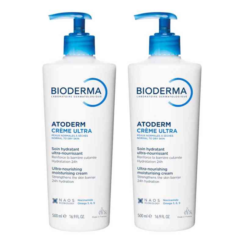 Bioderma Atoderm Creme Ultra 2x500 ml von NAOS Deutschland GmbH PZN 08104740