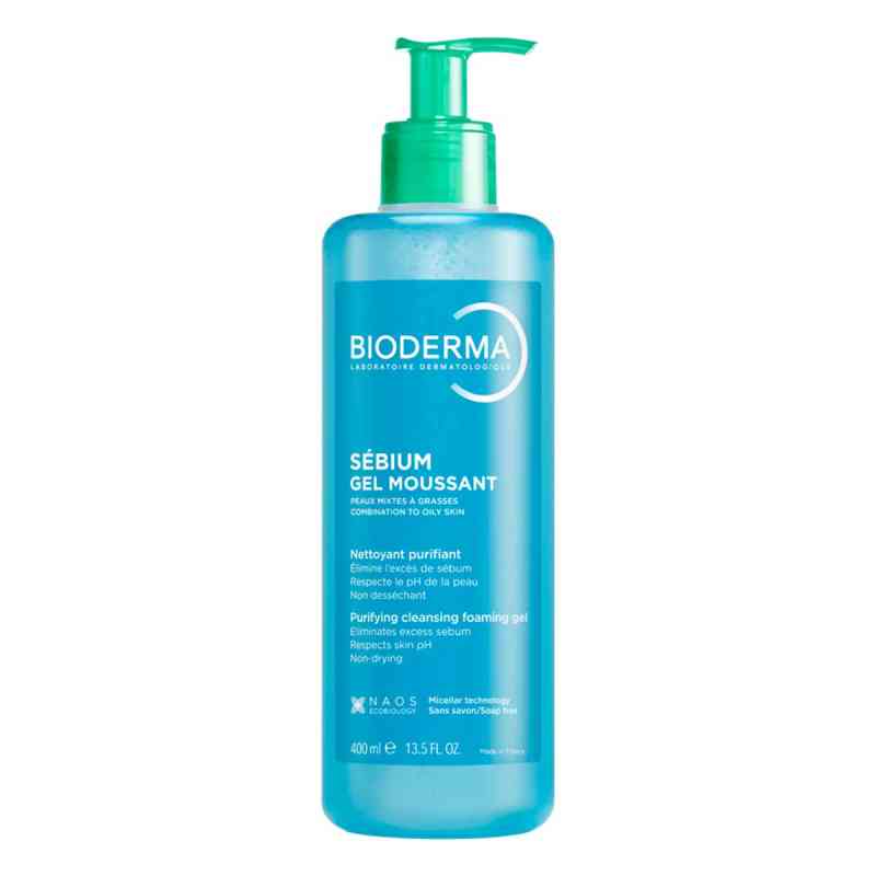Bioderma Sebium Gel Moussant Reinigungsgel 400 ml von NAOS Deutschland GmbH PZN 20581884