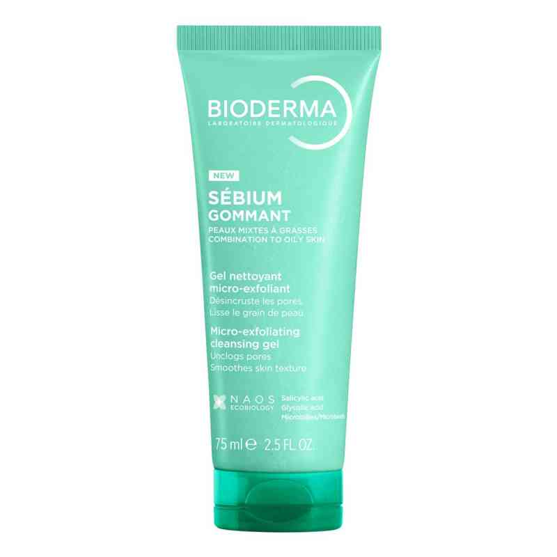 Bioderma Sebium Gommant Peeling Gel 75 ml von NAOS Deutschland GmbH PZN 20509042