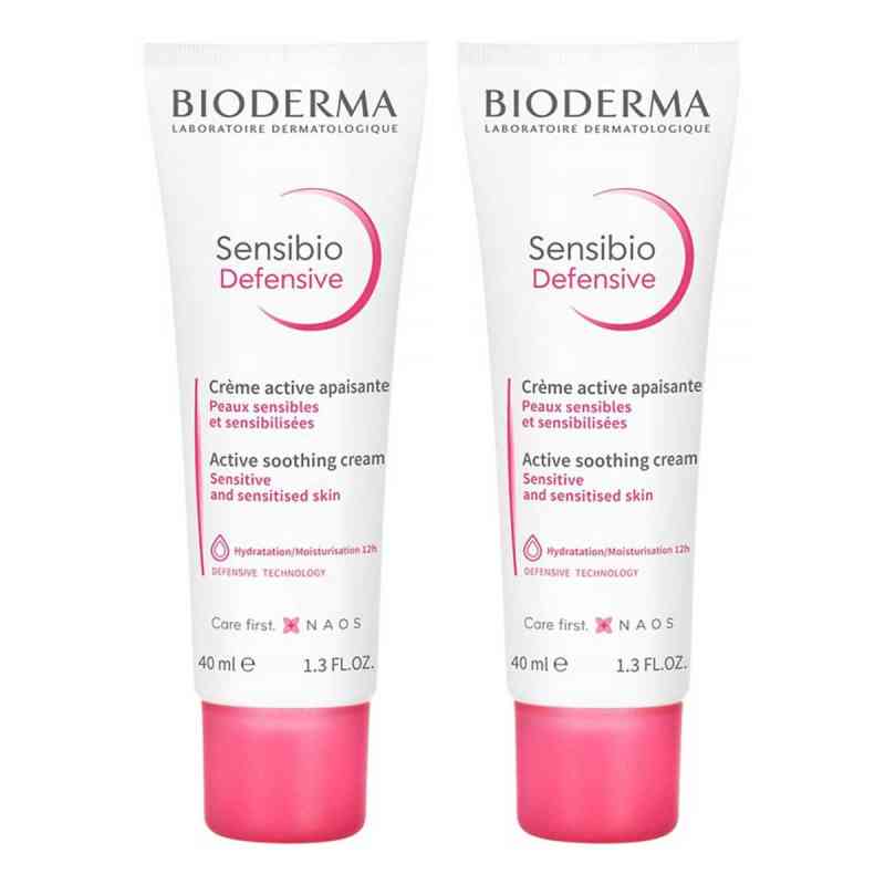 Bioderma Sensibio Defensive Tube 2x40 ml von NAOS Deutschland GmbH PZN 08104741