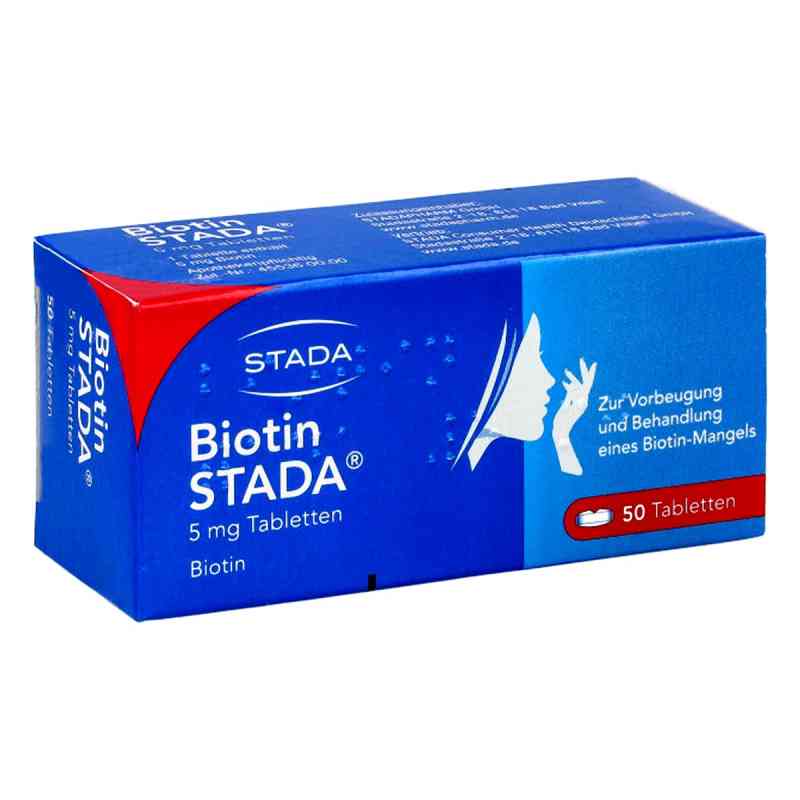 Biotin Stada 5 mg Tabletten 50 stk von STADA GmbH PZN 01328576
