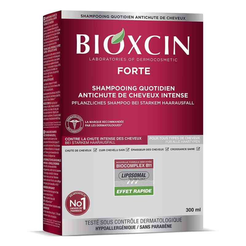 Bioxcin Forte Shampoo Gg.intensiven Haarausfall 300 ml von BIOTA Laboratories GmbH PZN 19216174