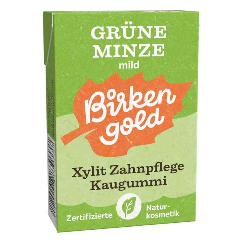Birkengold Zahnpflege Natur Kaugu.grüne Minze Mild 20 stk von Birkengold GmbH PZN 19290319