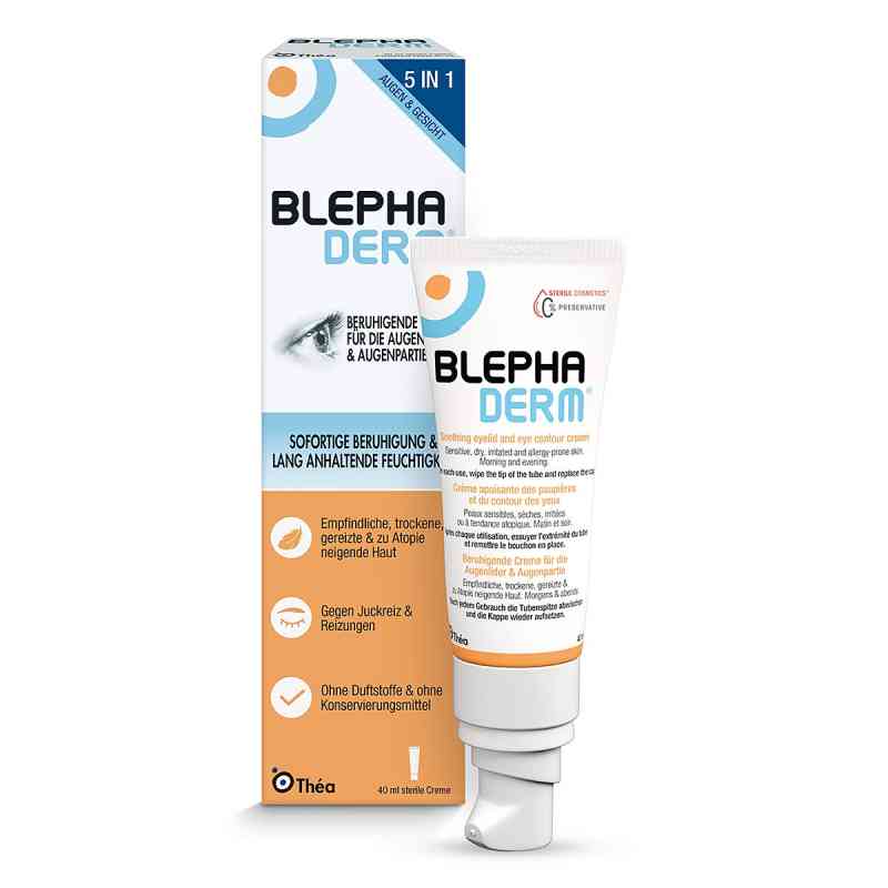 Blephaderm Augencreme Steril 40 ml von Thea Pharma GmbH PZN 18471071