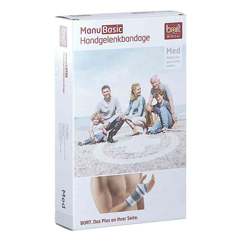 Bort Manubasic Bandage rechts M plus haut 1 stk von Bort GmbH PZN 16317696