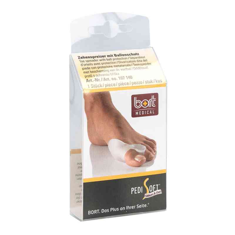 Bort Pedisoft Zehenspreizer mit Ballenschutz transparent 1 stk von Bort GmbH PZN 02727717