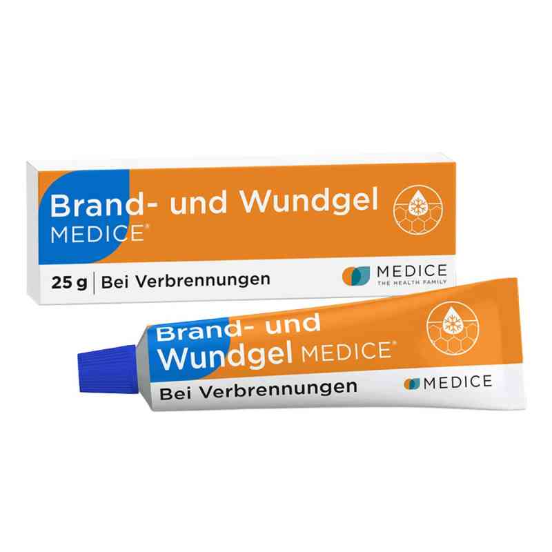 Brand und Wundgel Medice bei Verbrennungen & Sonnenbrand 25 g von MEDICE Arzneimittel Pütter GmbH&Co.KG PZN 03839625
