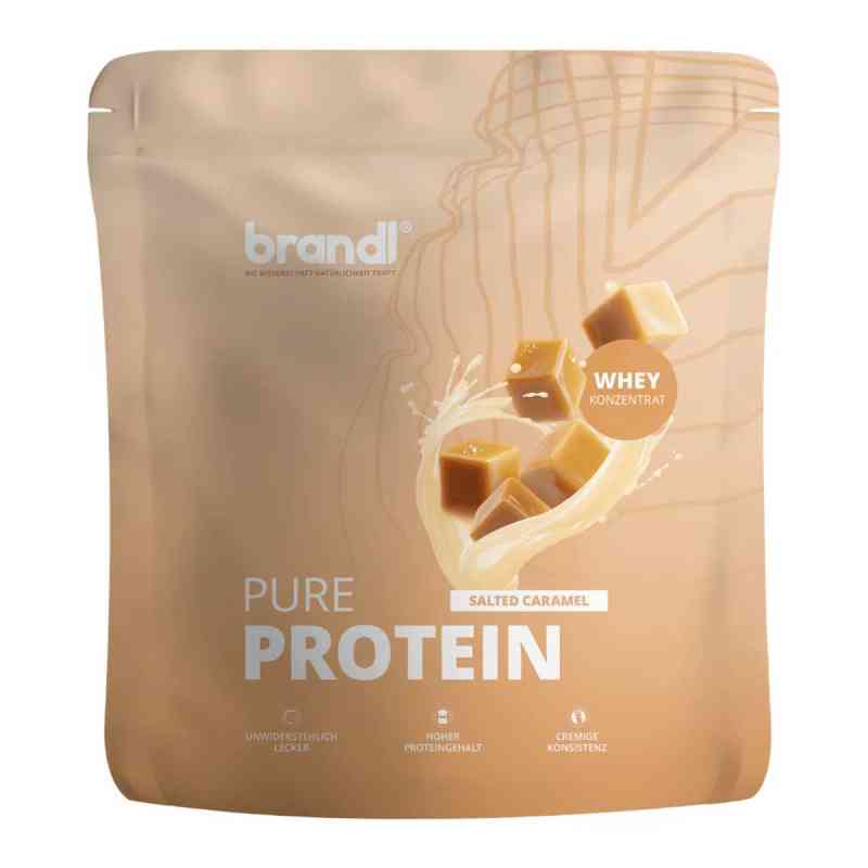 Brandl Pure Protein Whey Salted Caramel Pulver 1000 g von Brandl Nutrition GmbH PZN 20385404